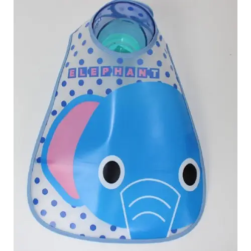 LunchGuard: EVA Waterproof Baby Bibs - Elephant