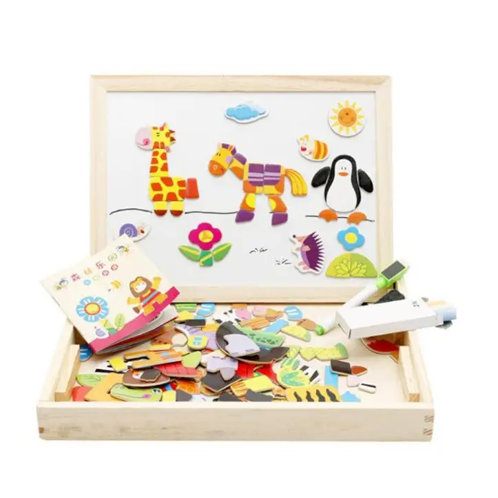 MagniZoo: Cute Animal Magnetic Jigsaw Puzzle - default