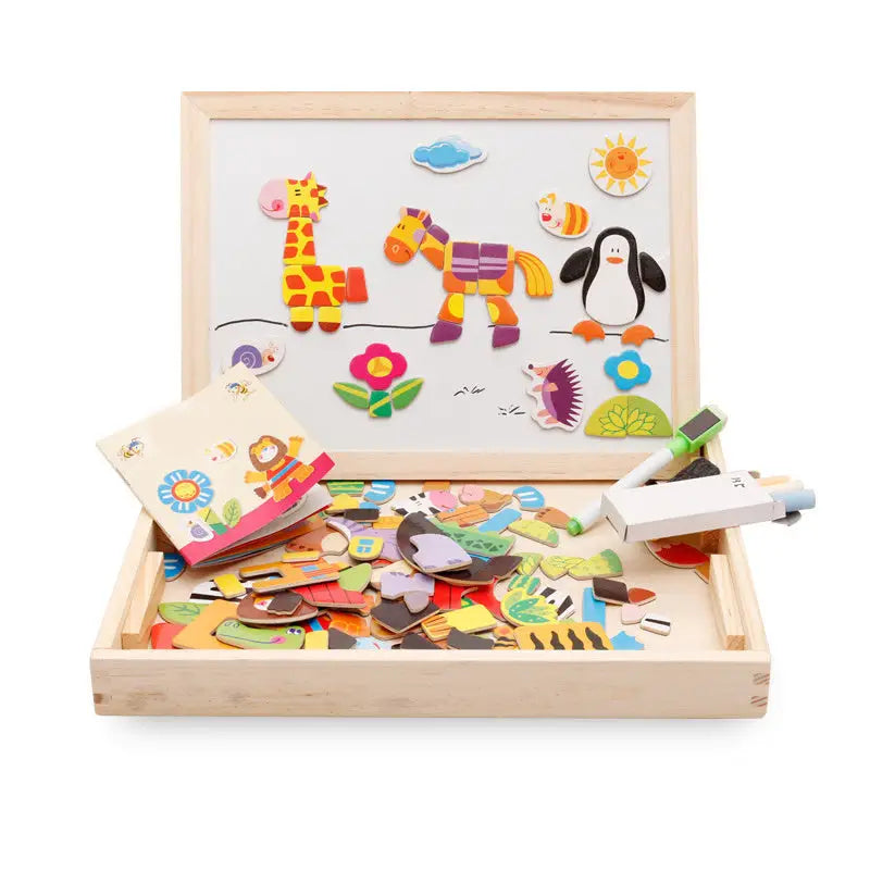 MagniZoo: Cute Animal Magnetic Jigsaw Puzzle - default