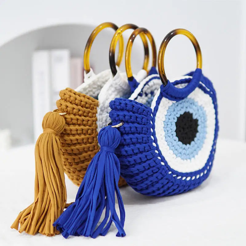 Medium Nylon Suitcase with Three Dimensional Pockets and Beach Bag