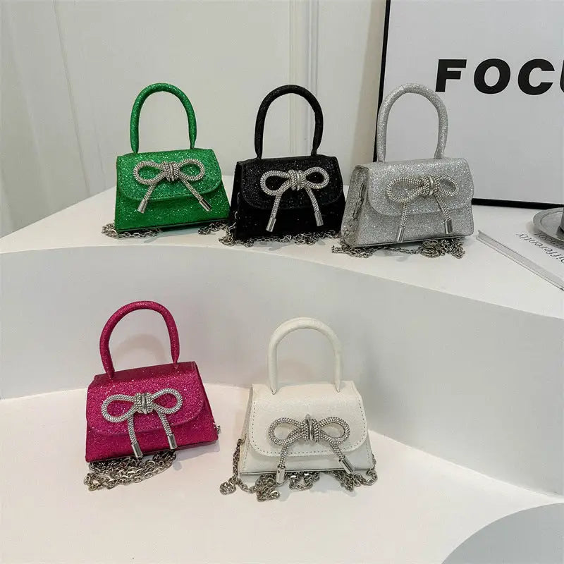 Nylon Lined Soft PU Square Bag with Internal Zipper and Sandwich Pocket