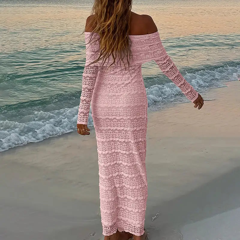 Off-Shoulder Socialite Dress