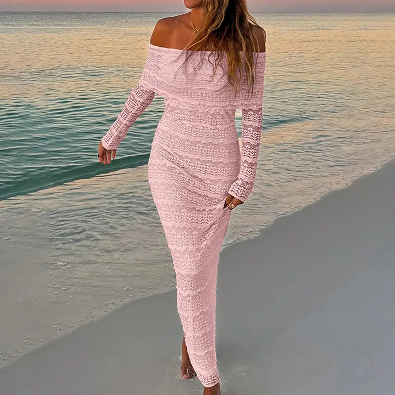 Off-Shoulder Socialite Dress
