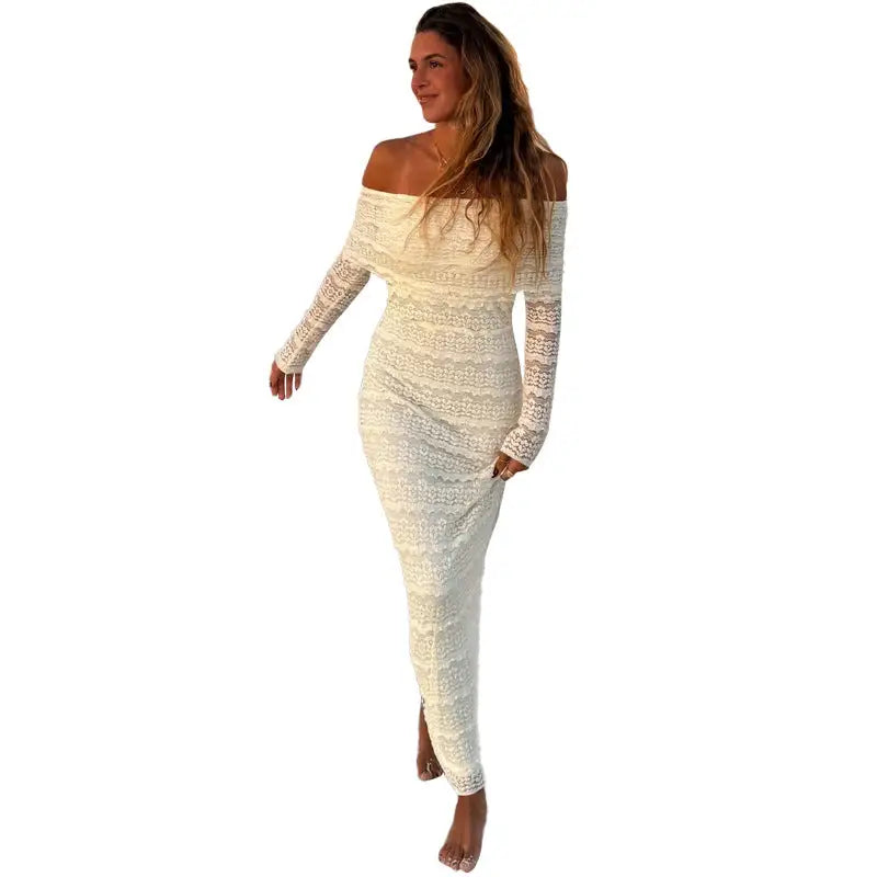 Off-Shoulder Socialite Dress
