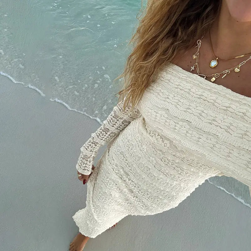 Off-Shoulder Socialite Dress