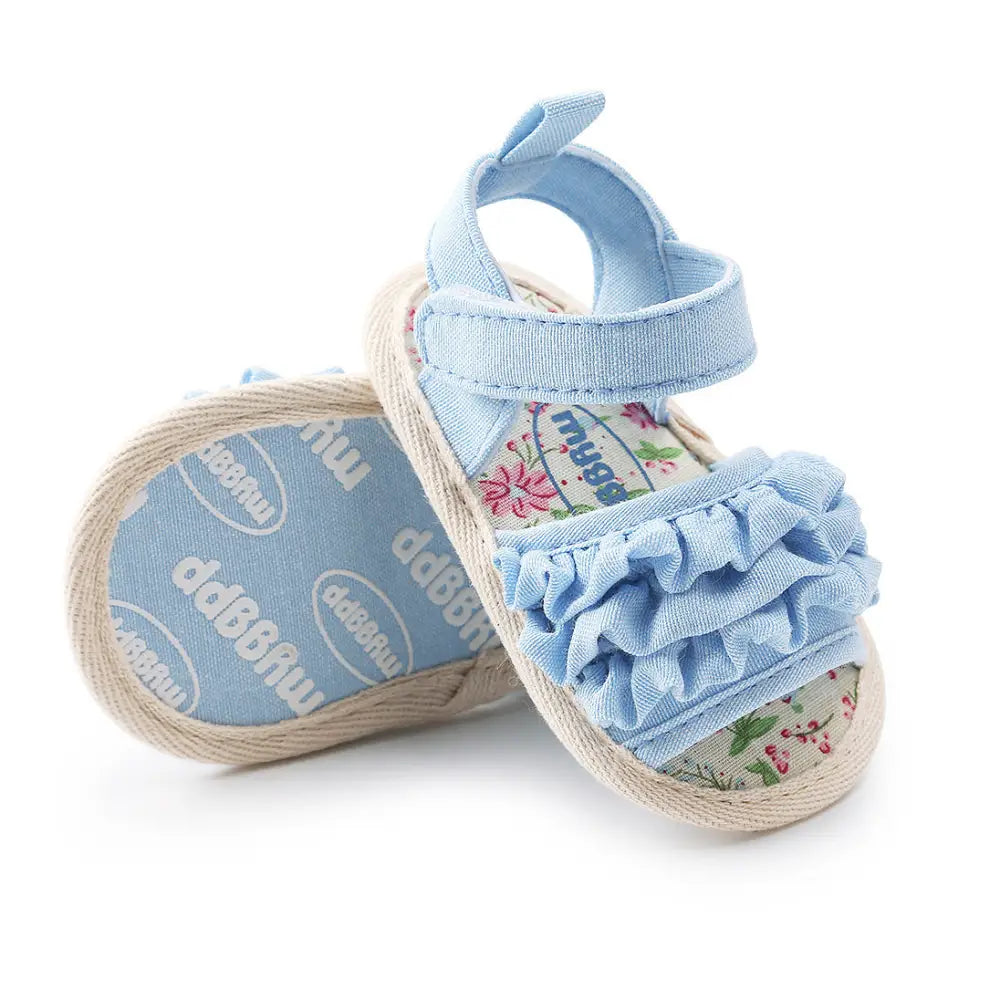 Petal Paws: Soft Sole Shoes for Baby Girls