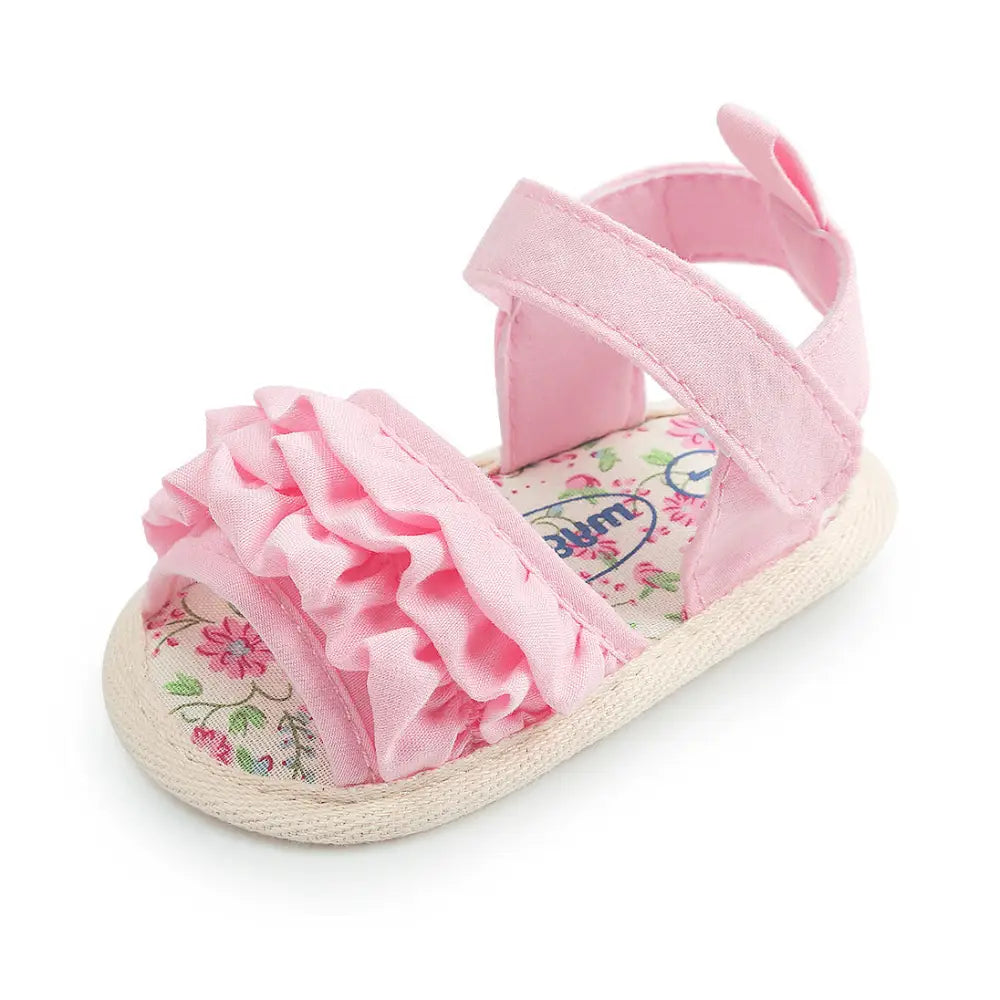 Petal Paws: Soft Sole Shoes for Baby Girls