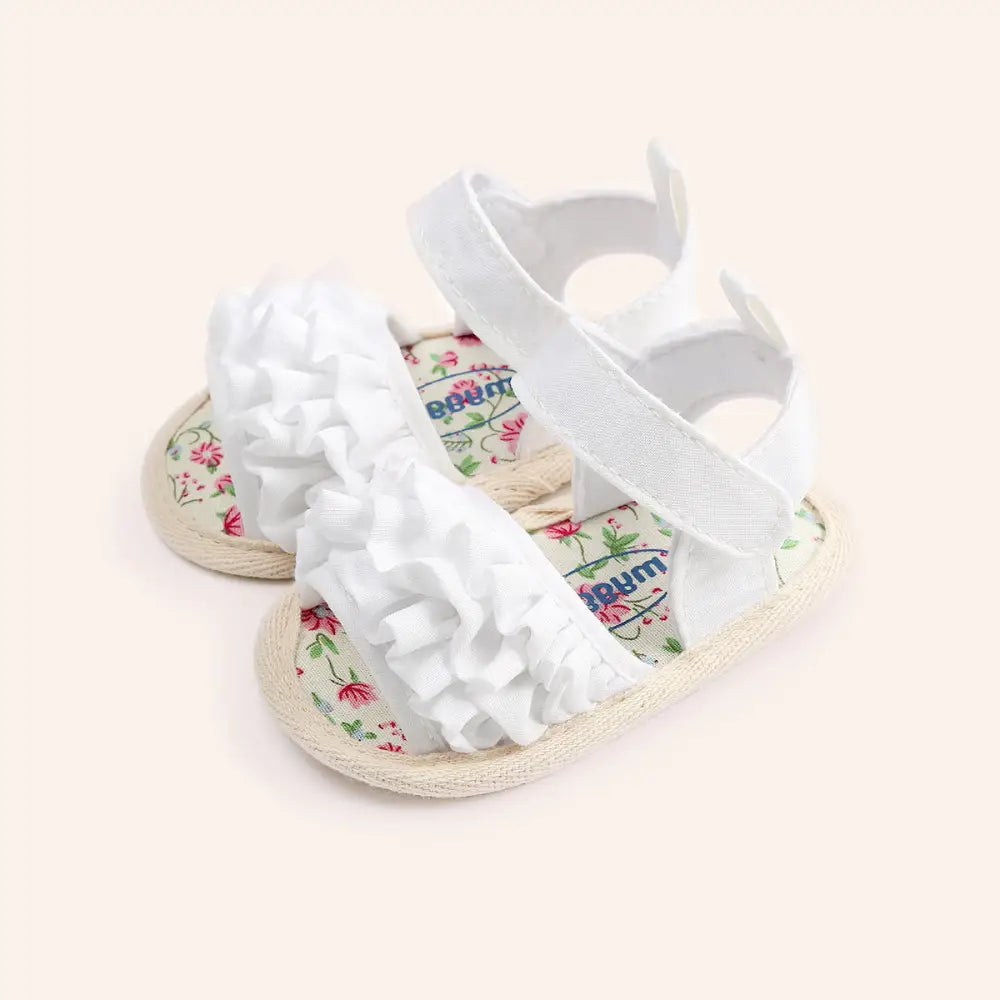 Petal Paws: Soft Sole Shoes for Baby Girls