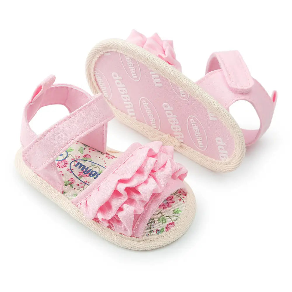 Petal Paws: Soft Sole Shoes for Baby Girls
