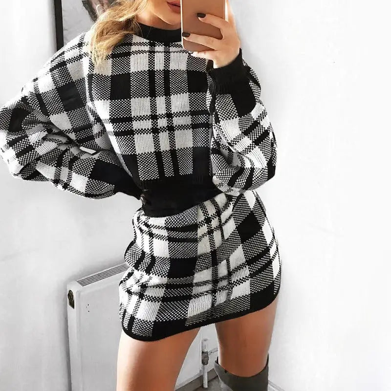 Plaid Power Suit