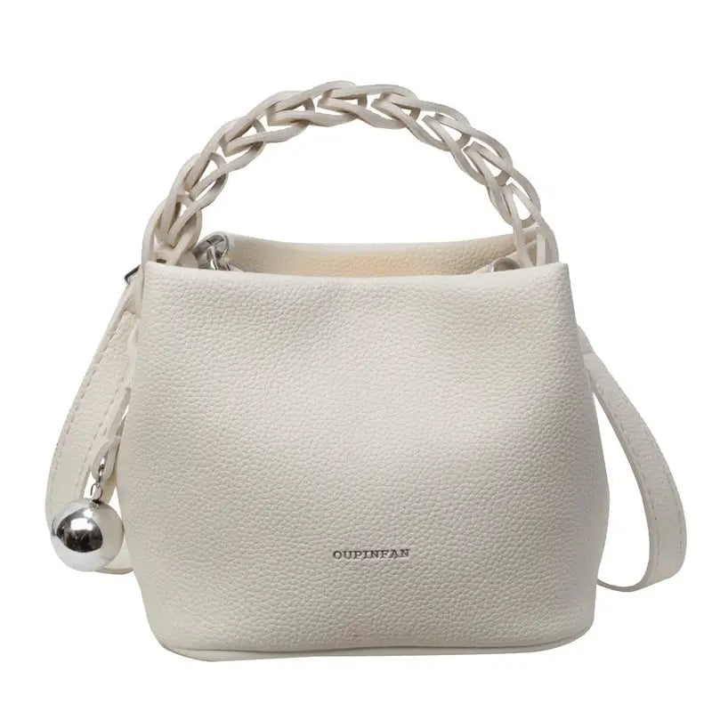 PU Suitcase Bucket Packing Bag with Polyester Lining in Multiple Colors