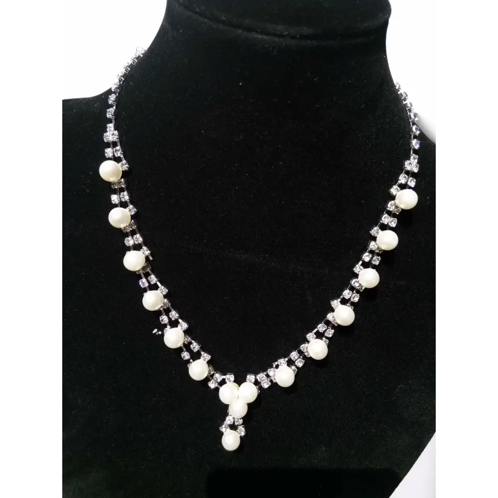 Pure Pearls Bridal Necklace Set - default