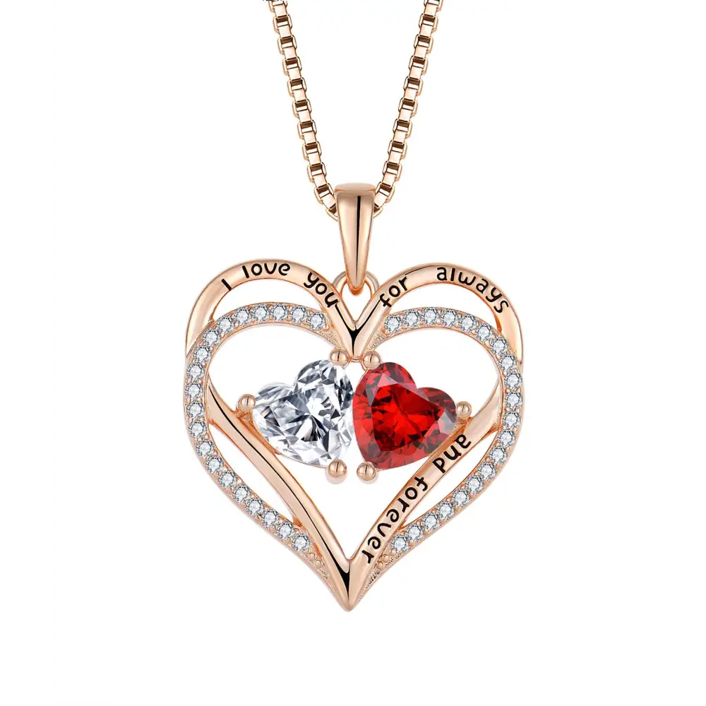 Radiant Love S925 Heart Necklace - Valentine’s Edition - Silver - 4