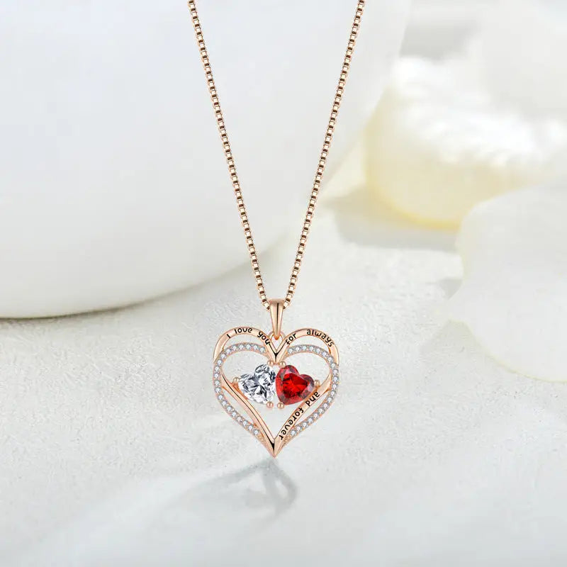 Radiant Love S925 Heart Necklace - Valentine’s Edition - Silver - 4