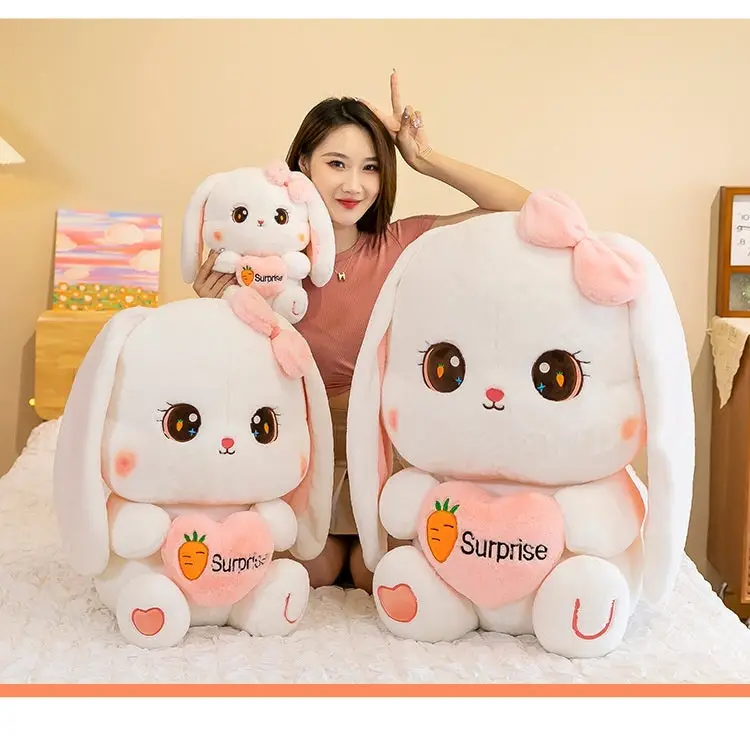 Radish Rabbit Plush - Heart Hugger