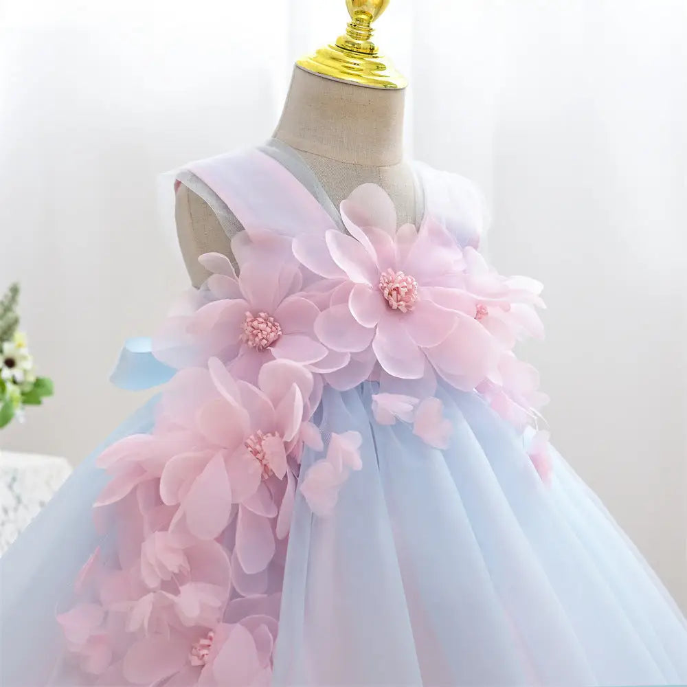 Rainbow Princess Dress Vest for Babies - Light Purple / 60cm