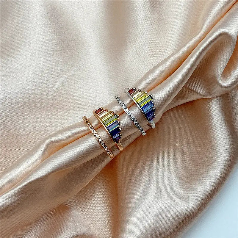 Rainbow Sparkle Ring