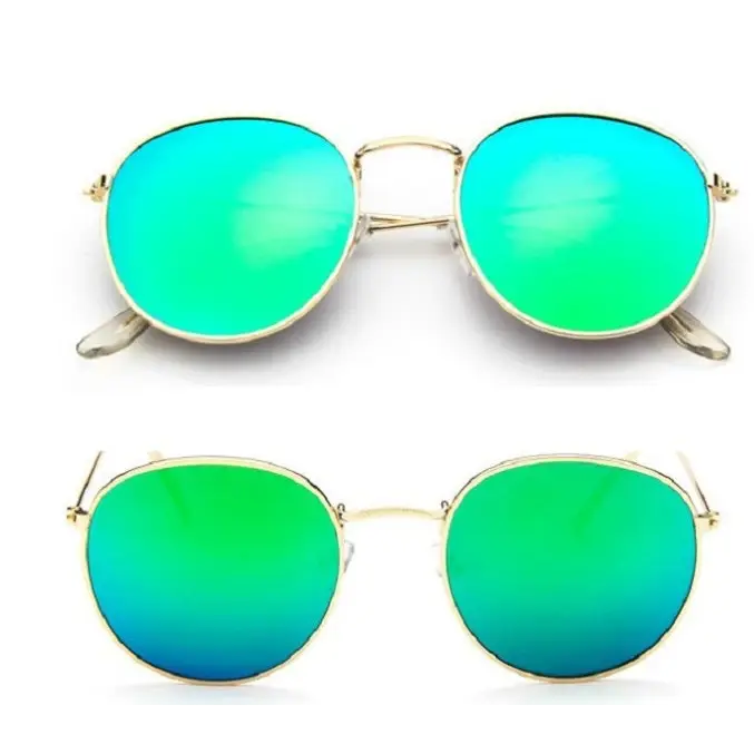 RetroChic Women’s Sunnies - Gold + Green