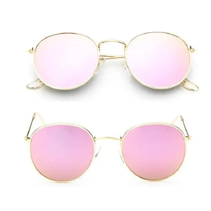 RetroChic Women’s Sunnies - Gold + pink