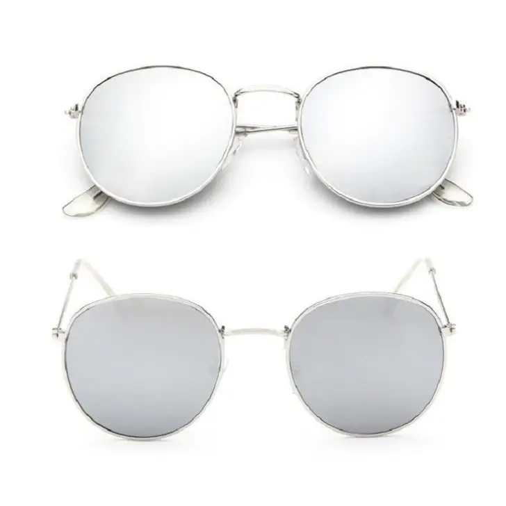 RetroChic Women’s Sunnies - Silver + Silver