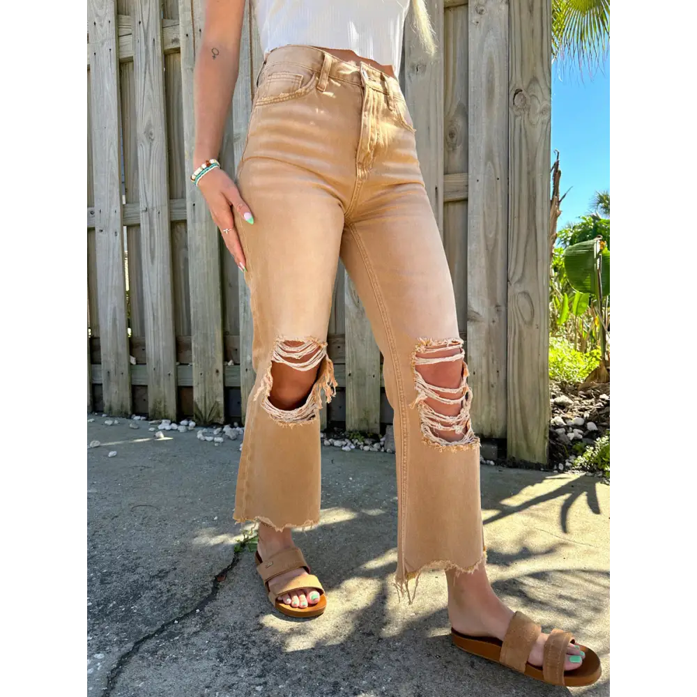 Ripped Loose Jeans