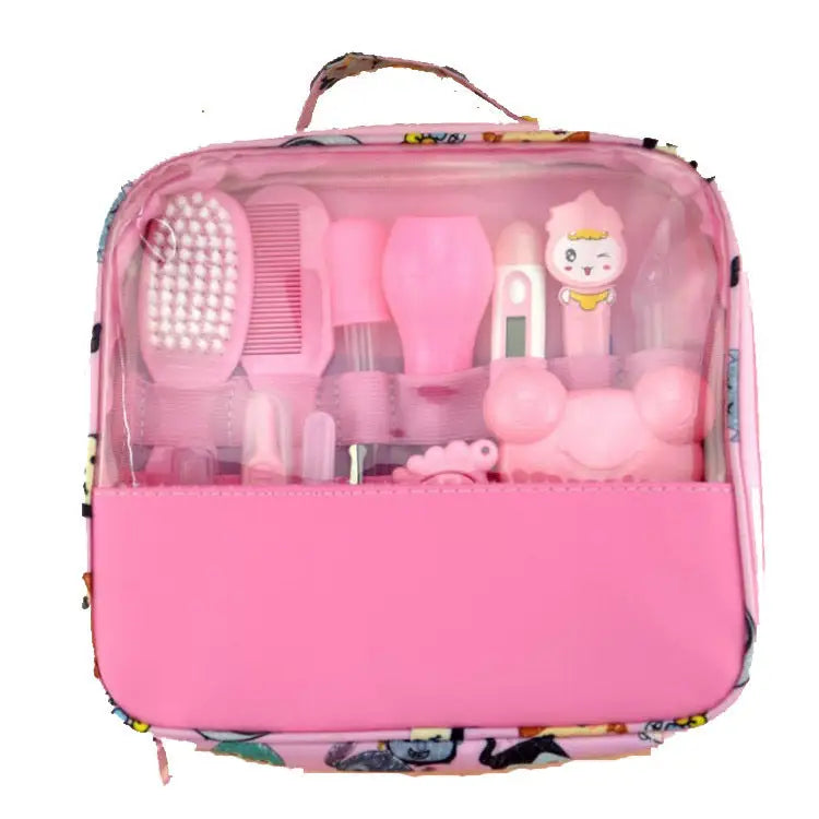 Roadfisher Baby Care Kit: Groom Clean & Comfort Set - Pink