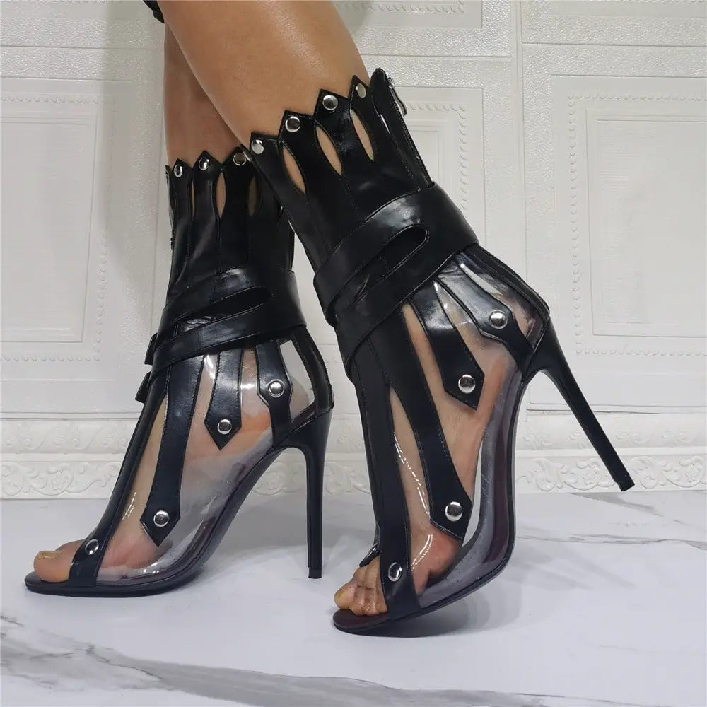 Roman Glam Heels: Effortless Elegance