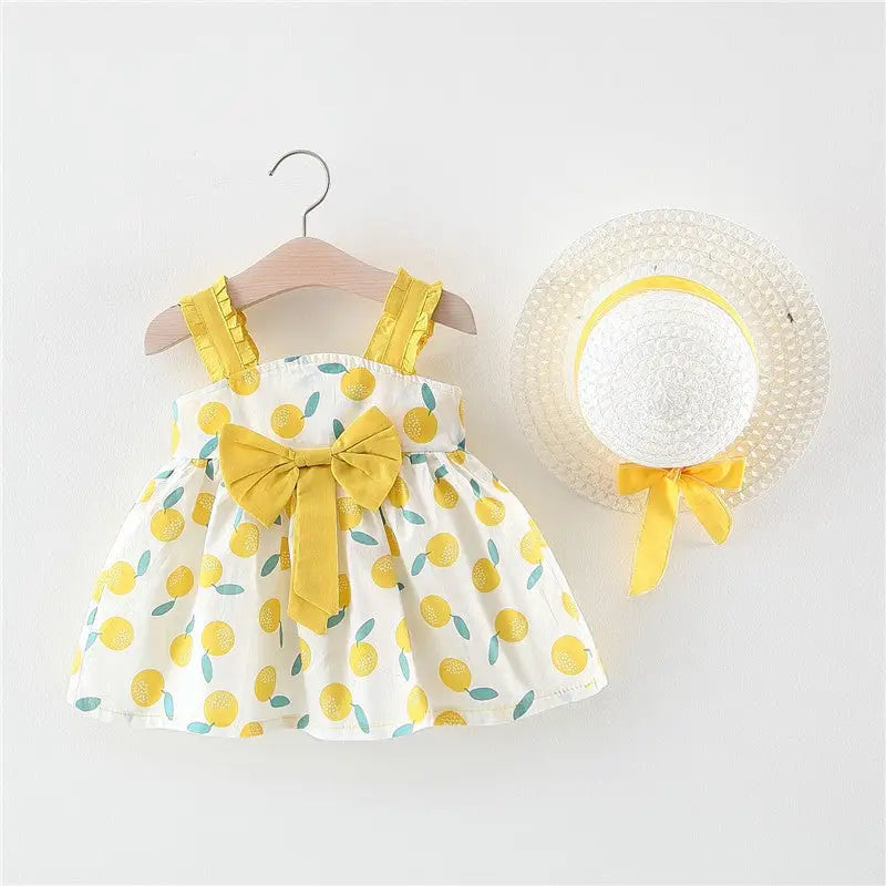 Royal Baby Dress - Yellow / 80cm