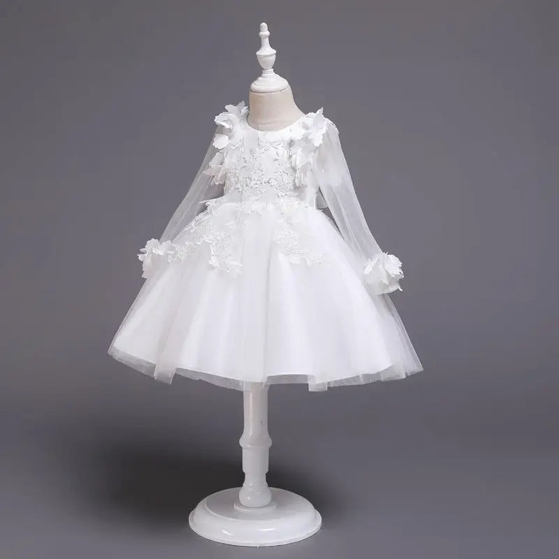 Royal Belle Dress - White / 130cm