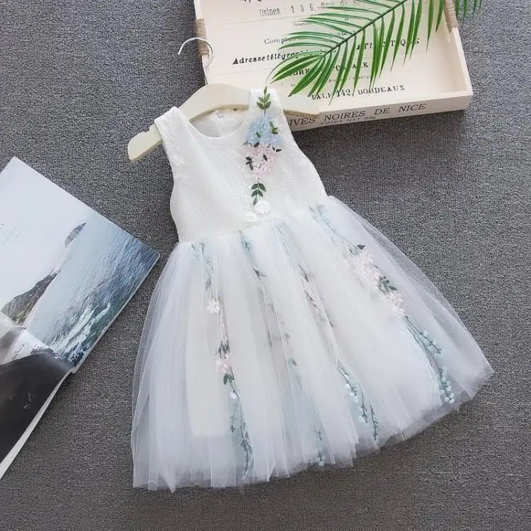 Royal Western Baby Dress - White / 80cm