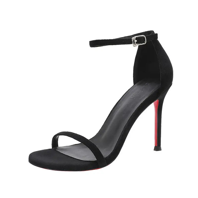 Scarlet Stiletto Heels
