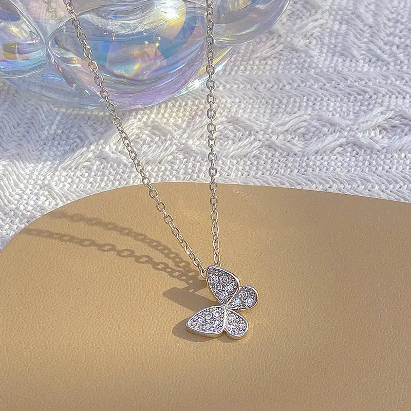 SenseRing Stud - Silver Small Butterfly