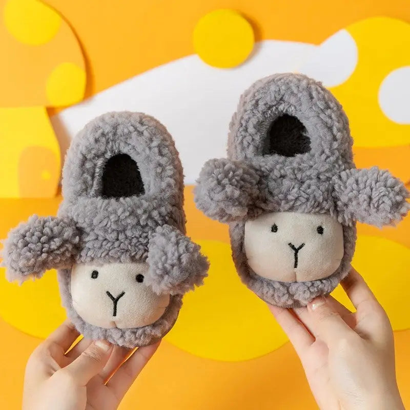 SheepieCotton Kids Shoes - Grey / 17cm