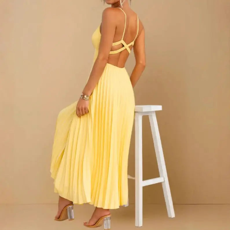 Silhouette: Glam Strap Elegance Party Dress