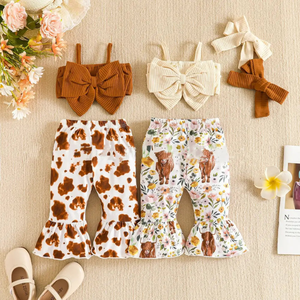 Sisterly Chic Bow Set