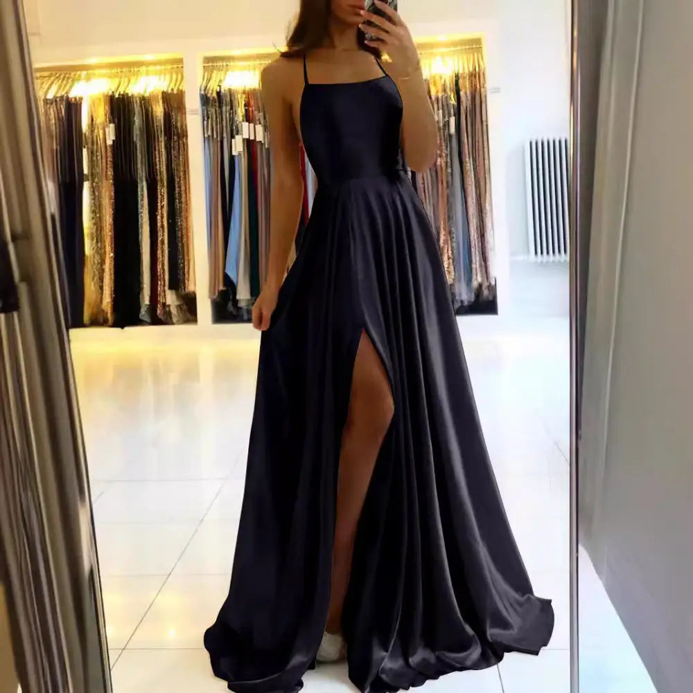 Sleeveless Long Dress in Multiple Colors