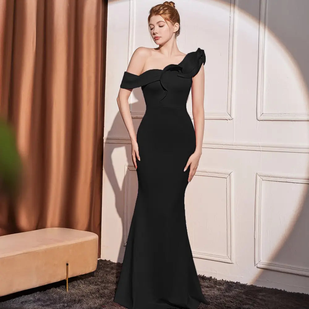 Sleeveless Mid Waist Zipper Dress in Multiple Colors - Black 18732 / S