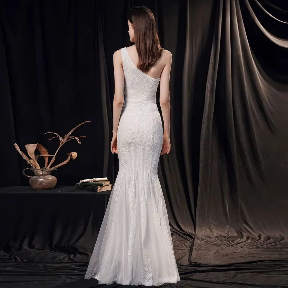 Sleeveless Polyester Long Skirt in Multiple Colors for Weddings