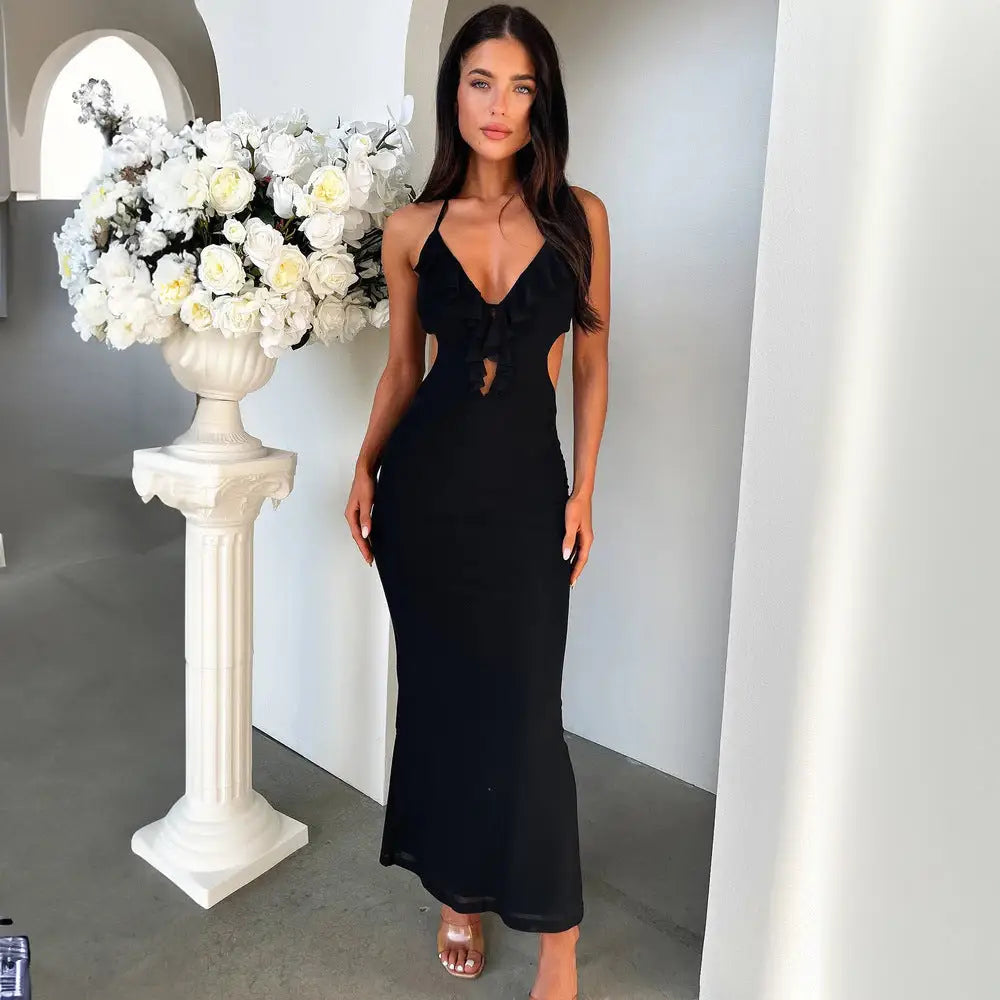 SlimHue Halter: Sexy Dress