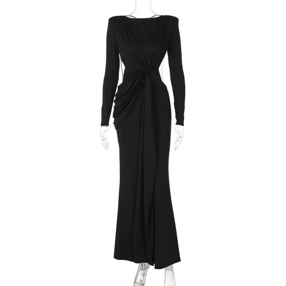 SlimSleeve Dress - Black / S