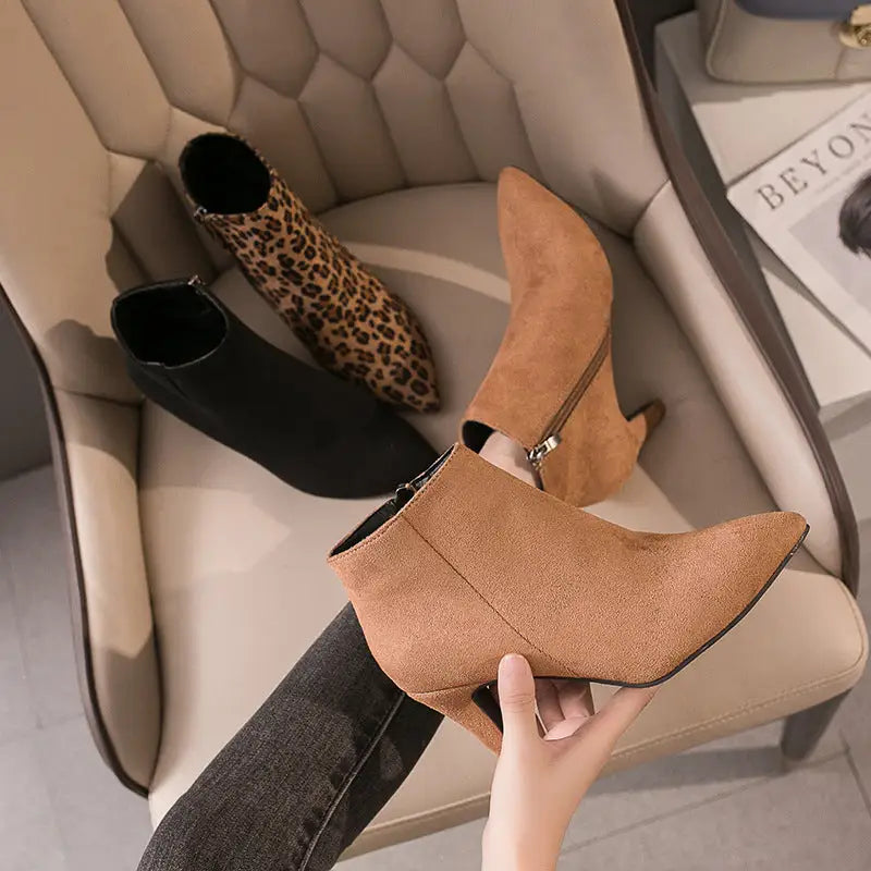Slip-stop Stiletto Boots