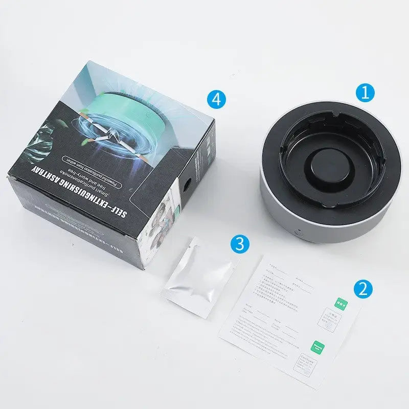 SmokeAway Air Purifier Ashtray - Gray