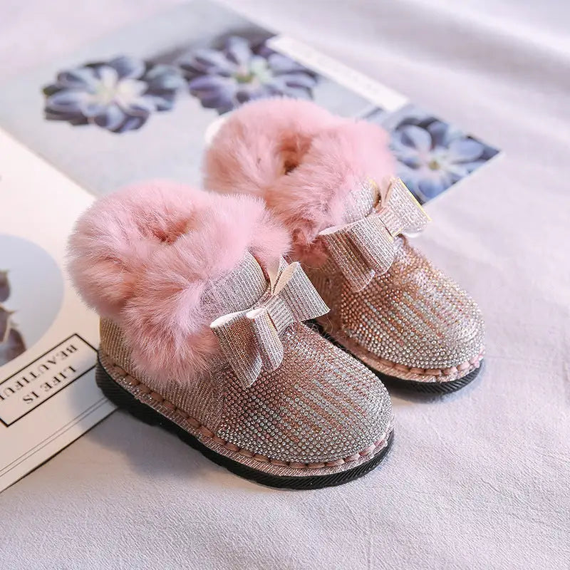 SnowCozy Baby Shoes - Pink / 29