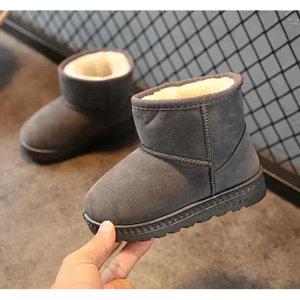 SnowPals: Cozy Boots for Little Adventurers - A grey / 33