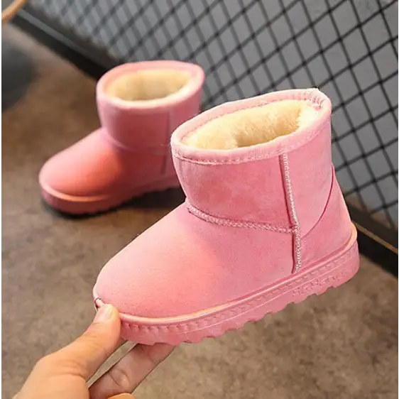 SnowPals: Cozy Boots for Little Adventurers - A pink / 33