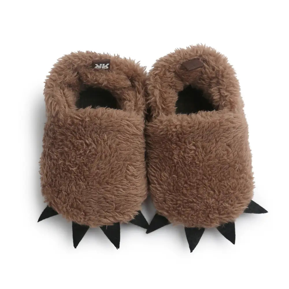 Snug Paws Soft Shoes - Brown / 13.5cm