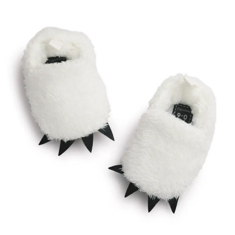 Snug Paws Soft Shoes - White / 13.5cm