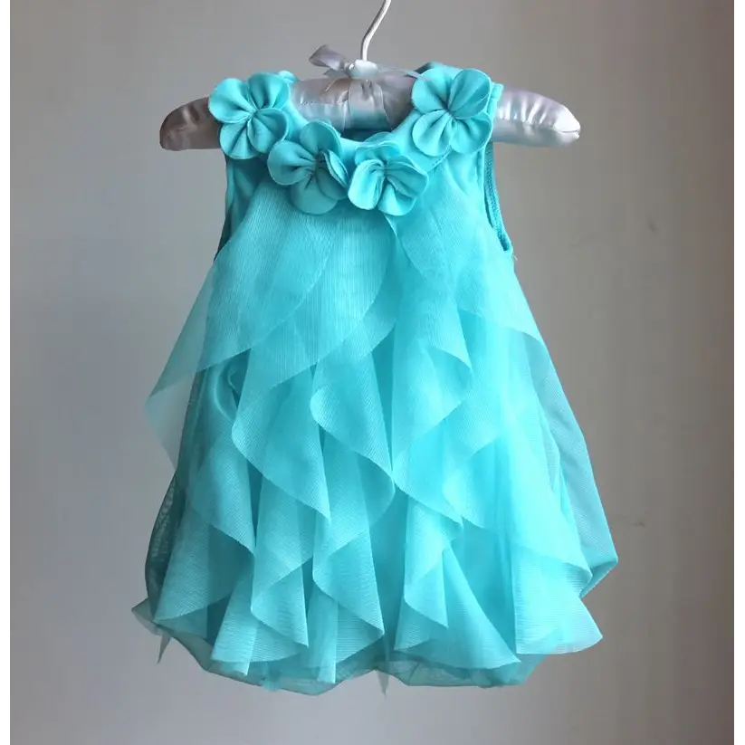 SnuggleTots: Baby Dress & Romper Collection - Blue / 18M