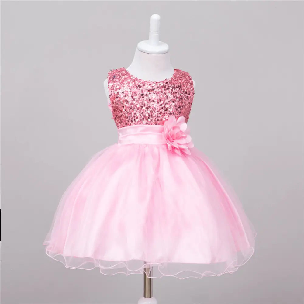 Sparkle Princess Dress - Pink / S