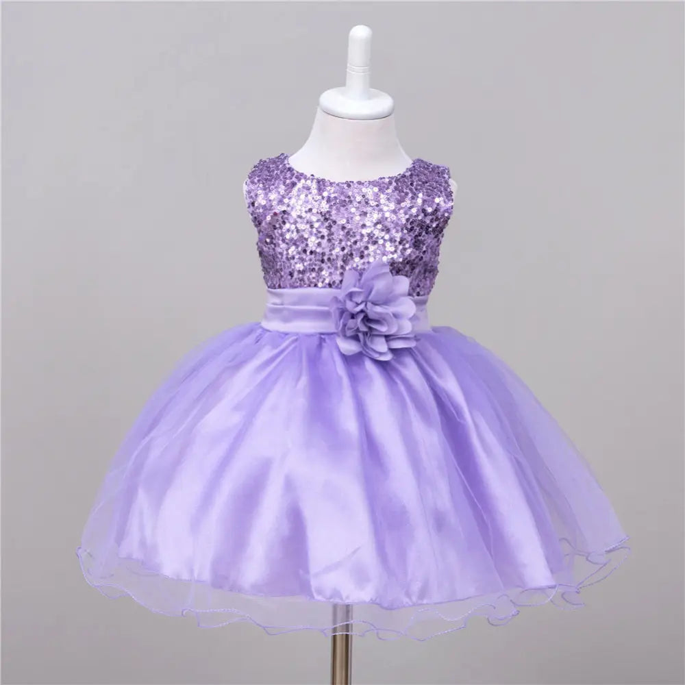 Sparkle Princess Dress - Purple / L